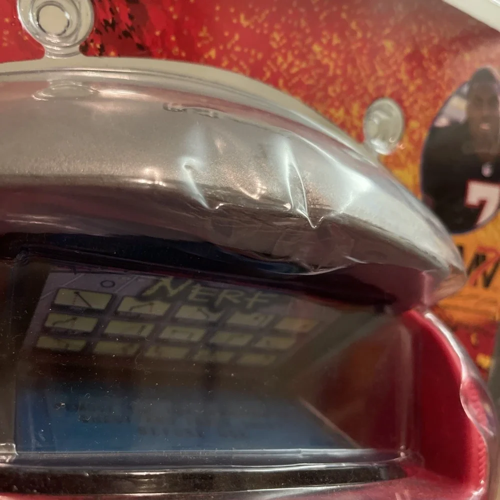 Vtg 2003 Nerf Big Play Michael Vick Football Rare Play calling / Route Panel NEW